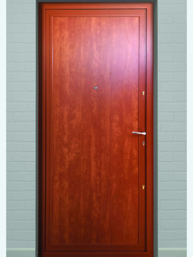 Nivo biztonsagi ajto Standard szerkezet belterre Calvados szinben panellakasokhoz idealis valasztas