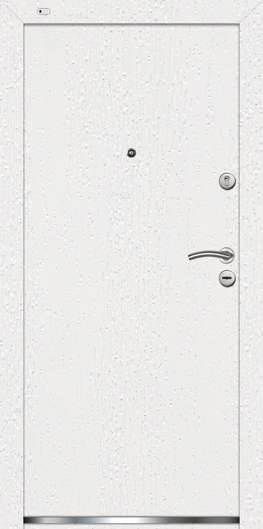 Nívó biztonsági ajtó Standard Fóliázott szín - Erezett fehér