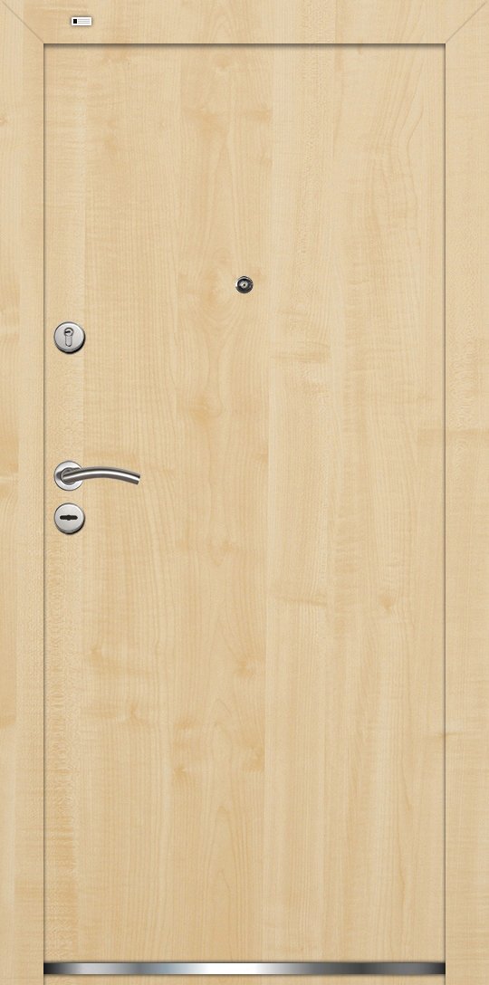 Nívó biztonsági ajtó Standard Fóliázott szín - Juhar